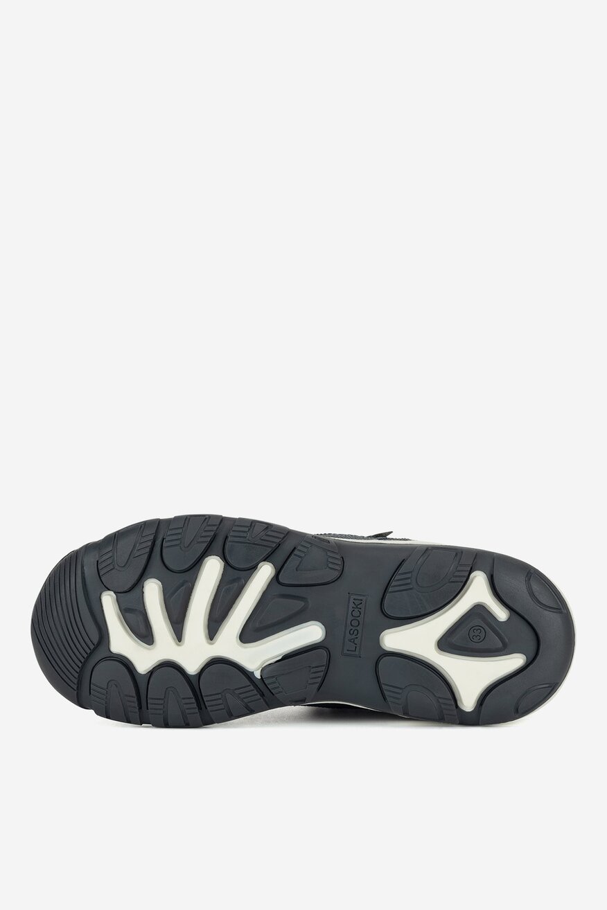 Šněrovací vyšší obuv Lasocki Young TMAVĚ MODRÁ - 5905588907107