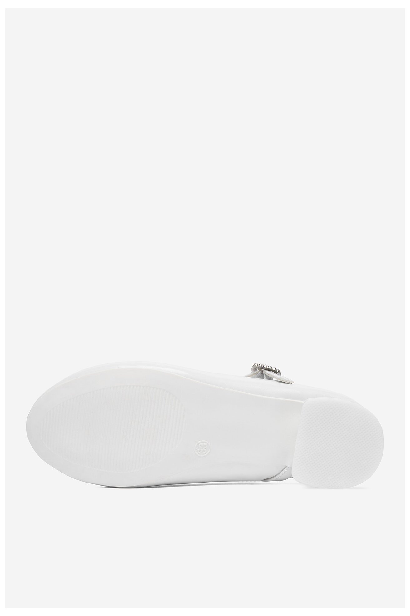 Baleriny Jenny CEO-CM250408-18A Biały