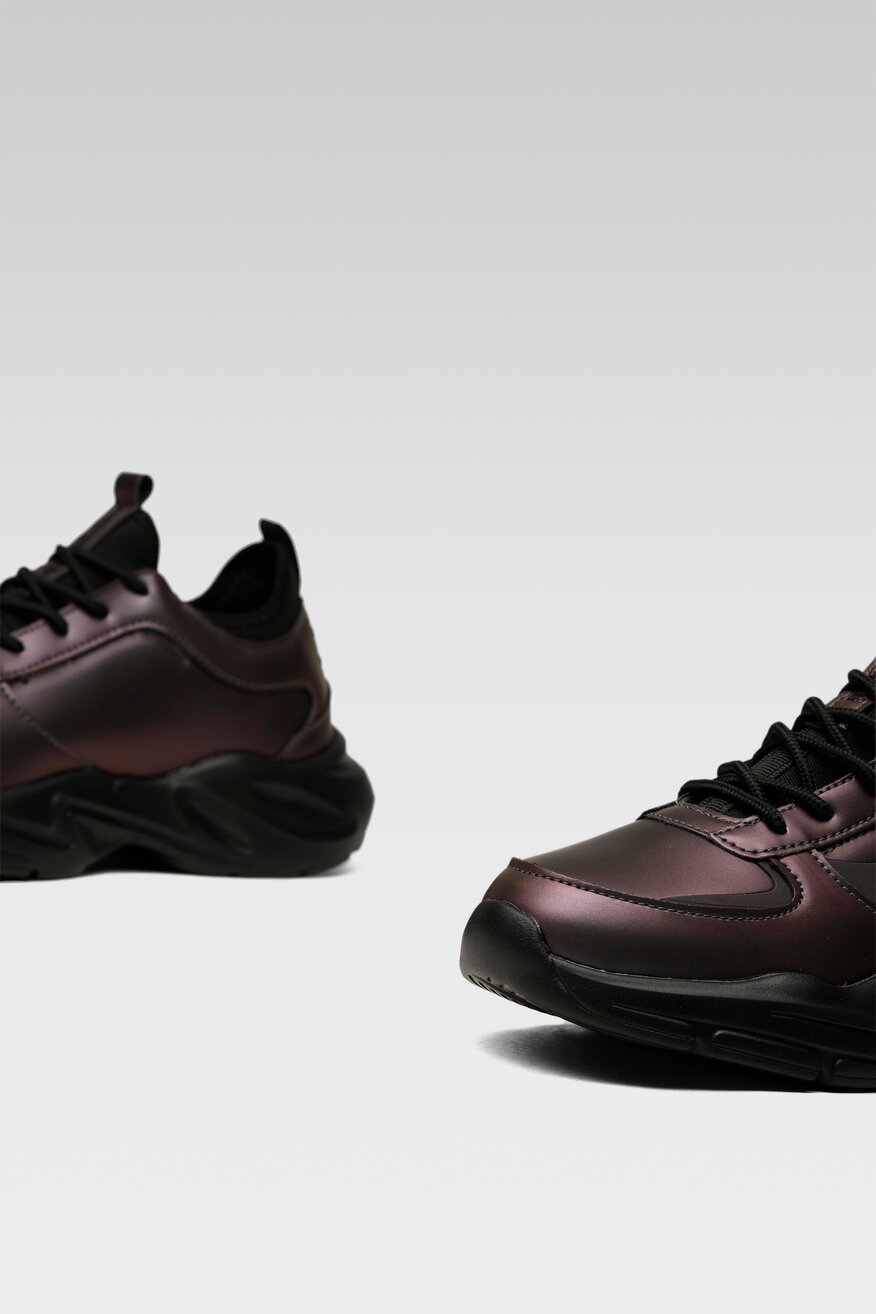 
                Sprandi Universe - Obuwie sportowe czarne sznurowane - 5904248248475