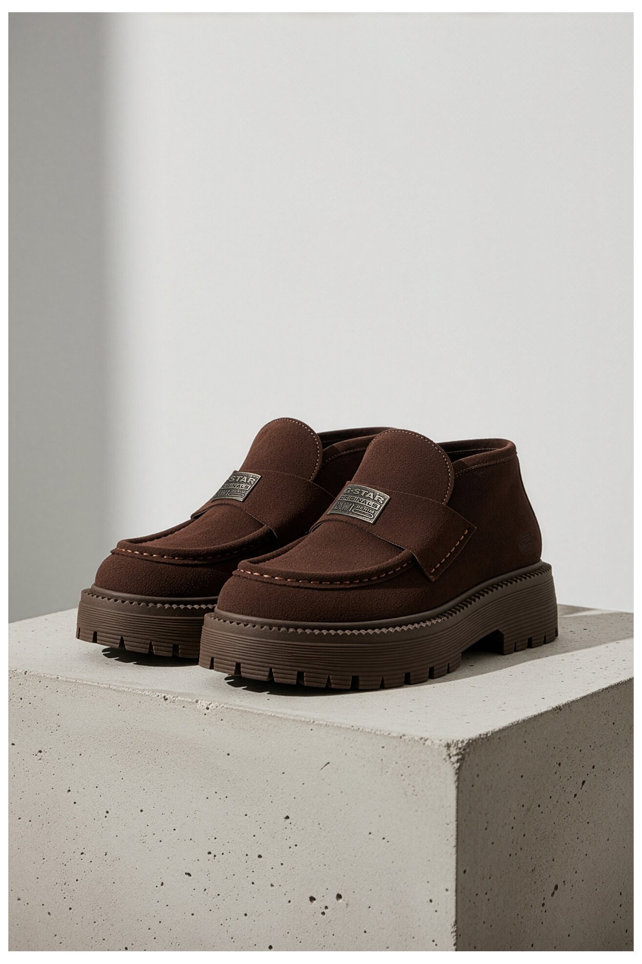 Боти G-STAR RAW EO-ZEYNEP-70863-1 ТЪМНОКАФЯВ