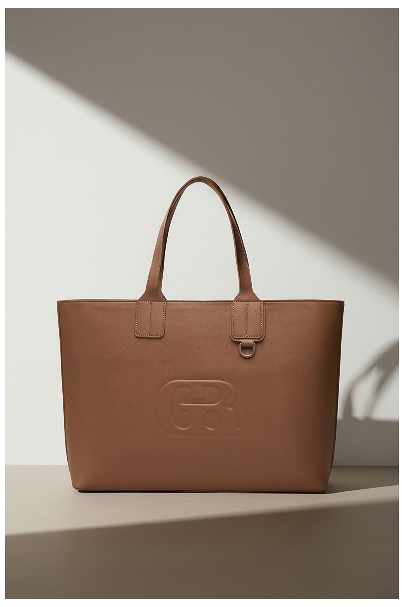 Torebka Gino Rossi CEO-EVI-LA513-332-3 Beżowy ciemny