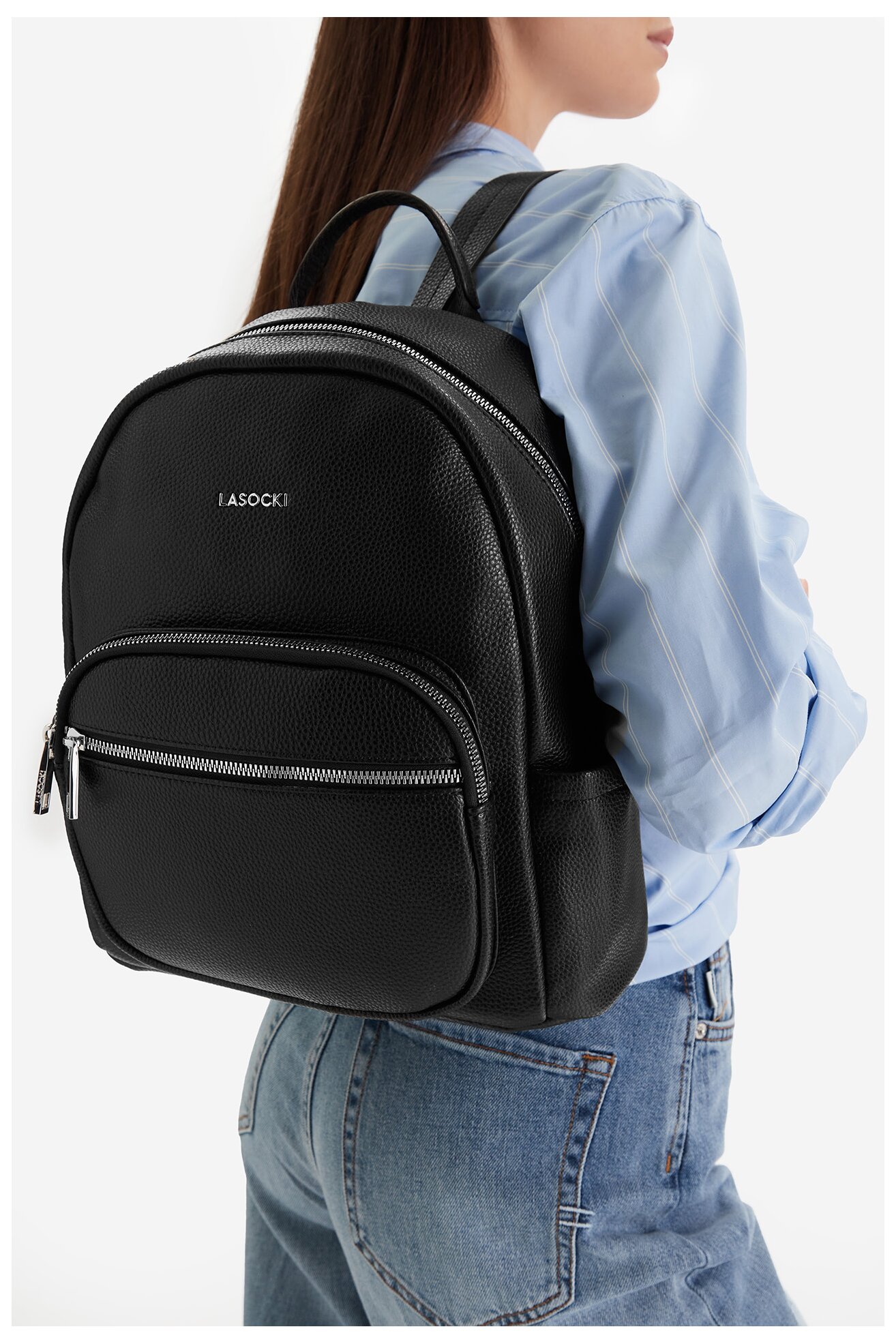 Hátizsák Lasocki CEO-LSK-L-015-09 FEKETE