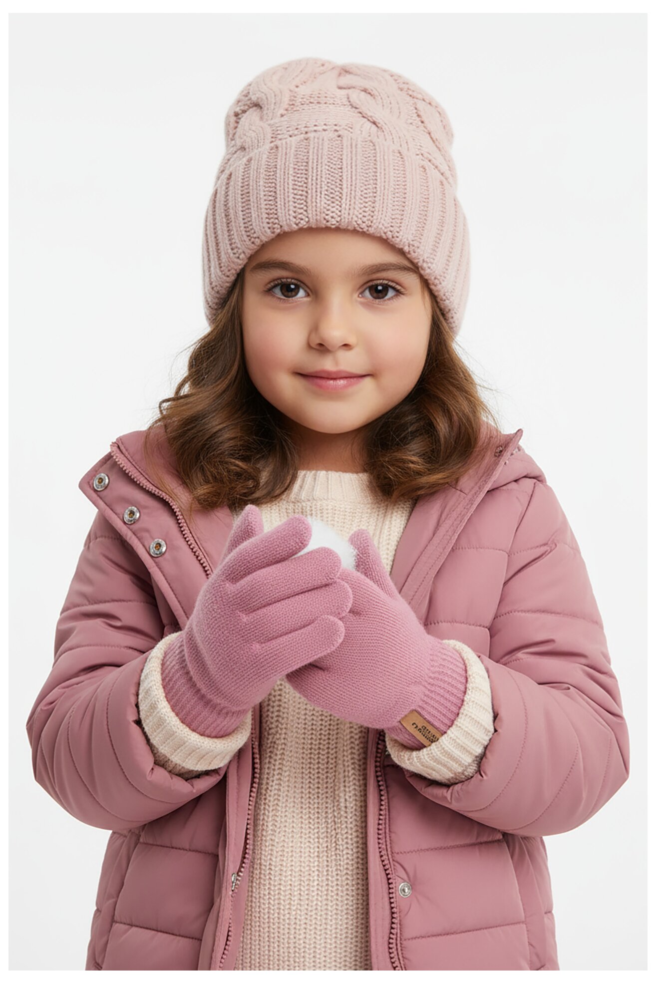 Dečije rukavice Beverly Hills Polo Club CEO-ACCCS-BHPC-03(3-PACK) ROZE