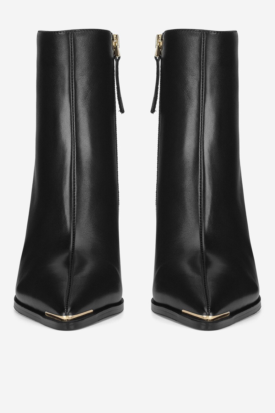 Gino Rossi - Botki skórzane na szpilce - 5905588985075