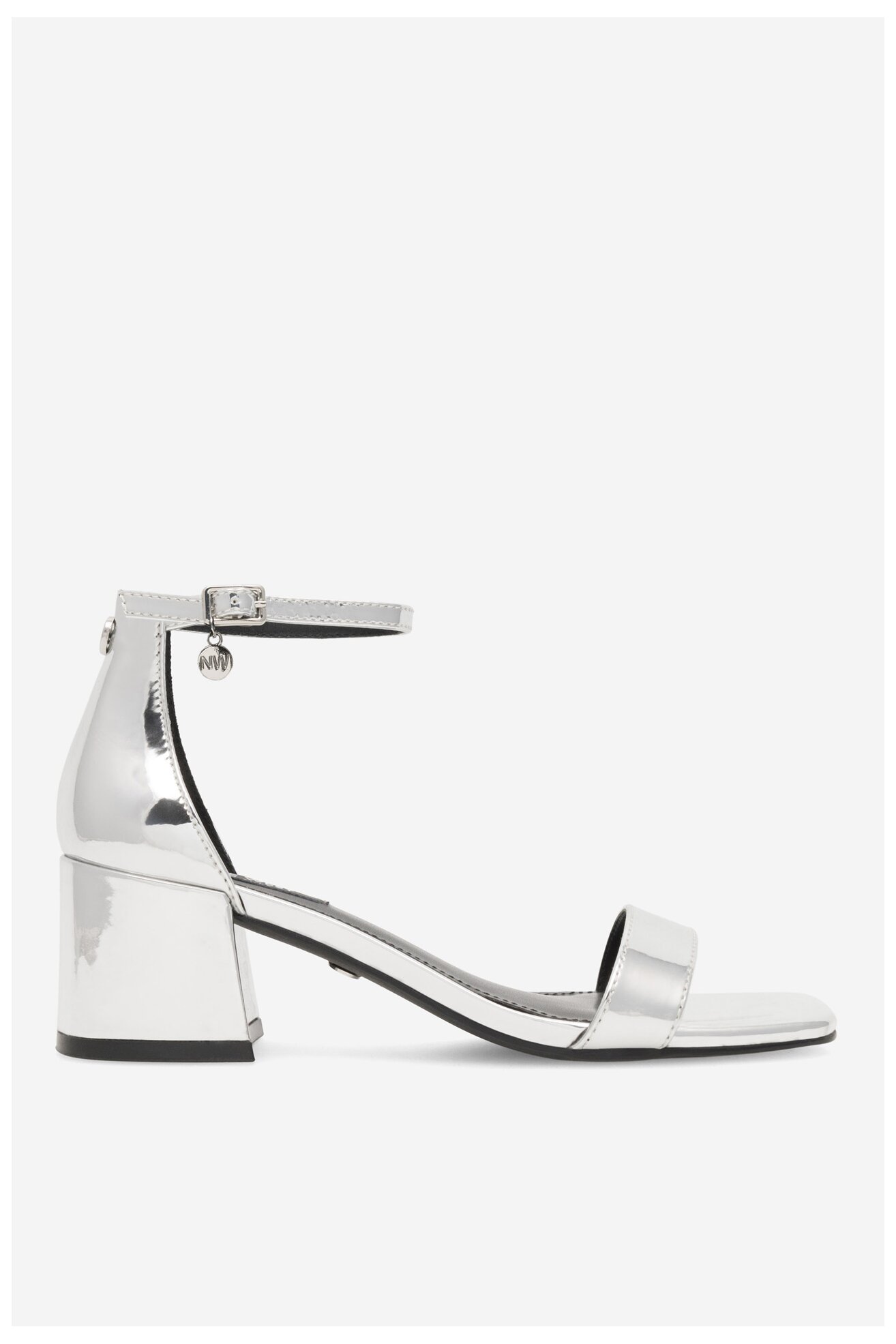 Sandały NINE WEST ERMINA FF-2308 Srebrny