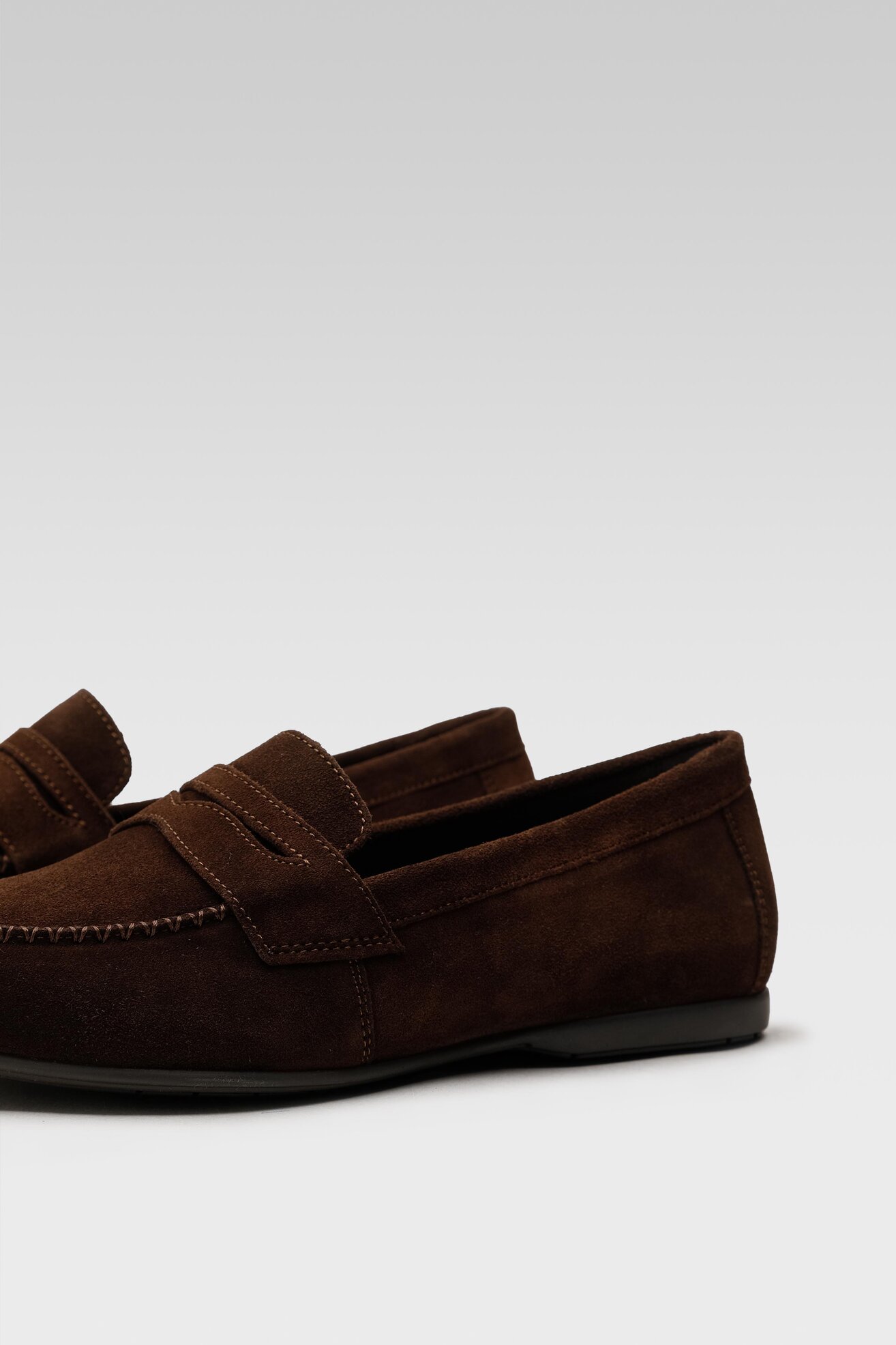 Mokasyn Cesare Cave MI07-A934-A762-02 Brązowy ciemny