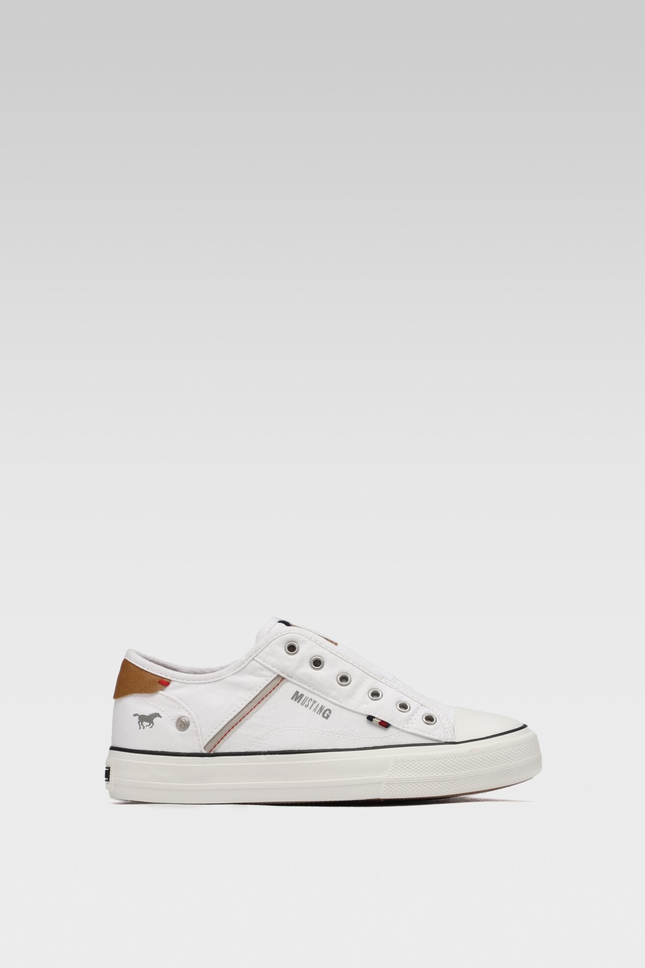 Trampki Mustang 1272-401 Biały