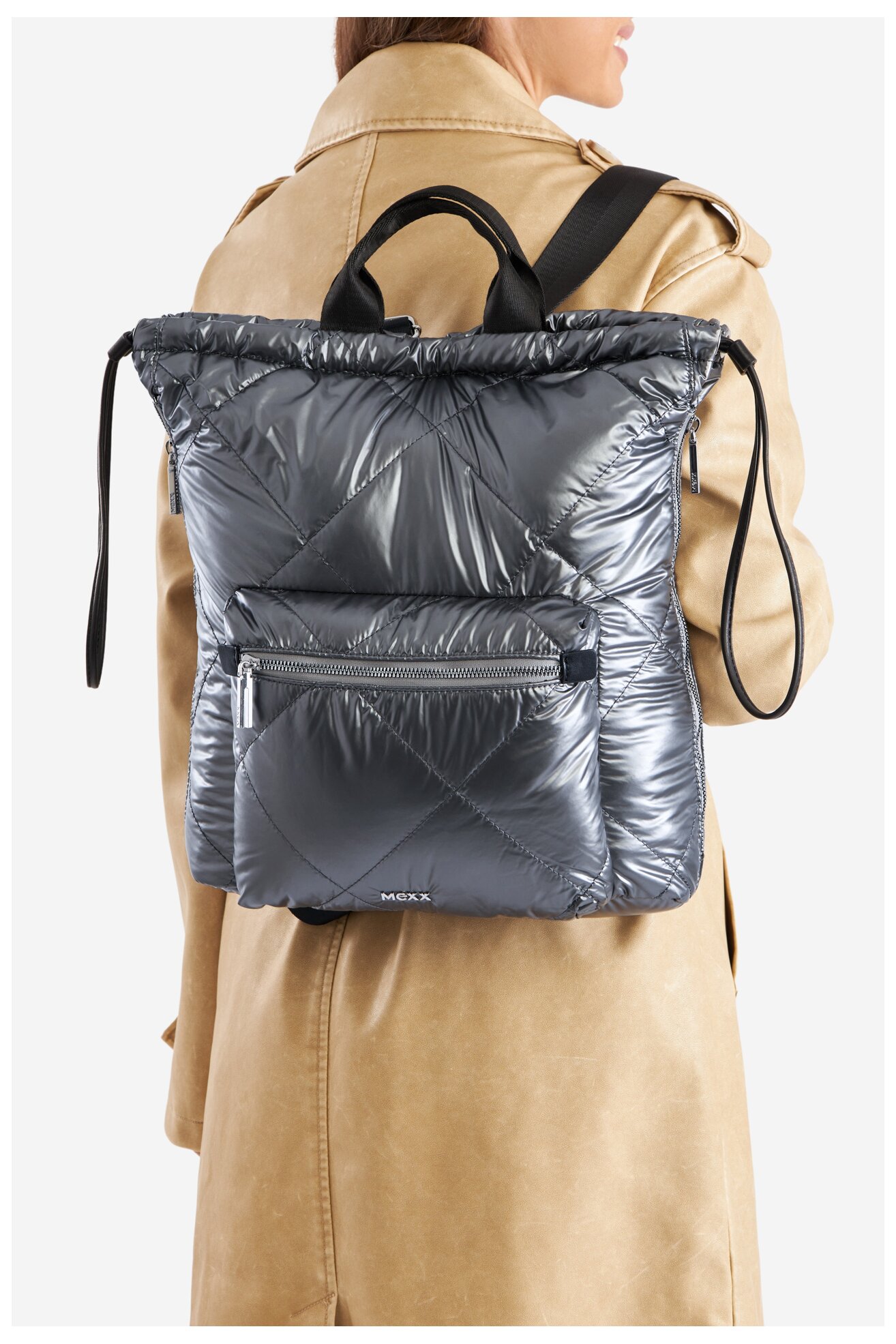 Plecak Mexx MEXX-K-010-06 Srebrny