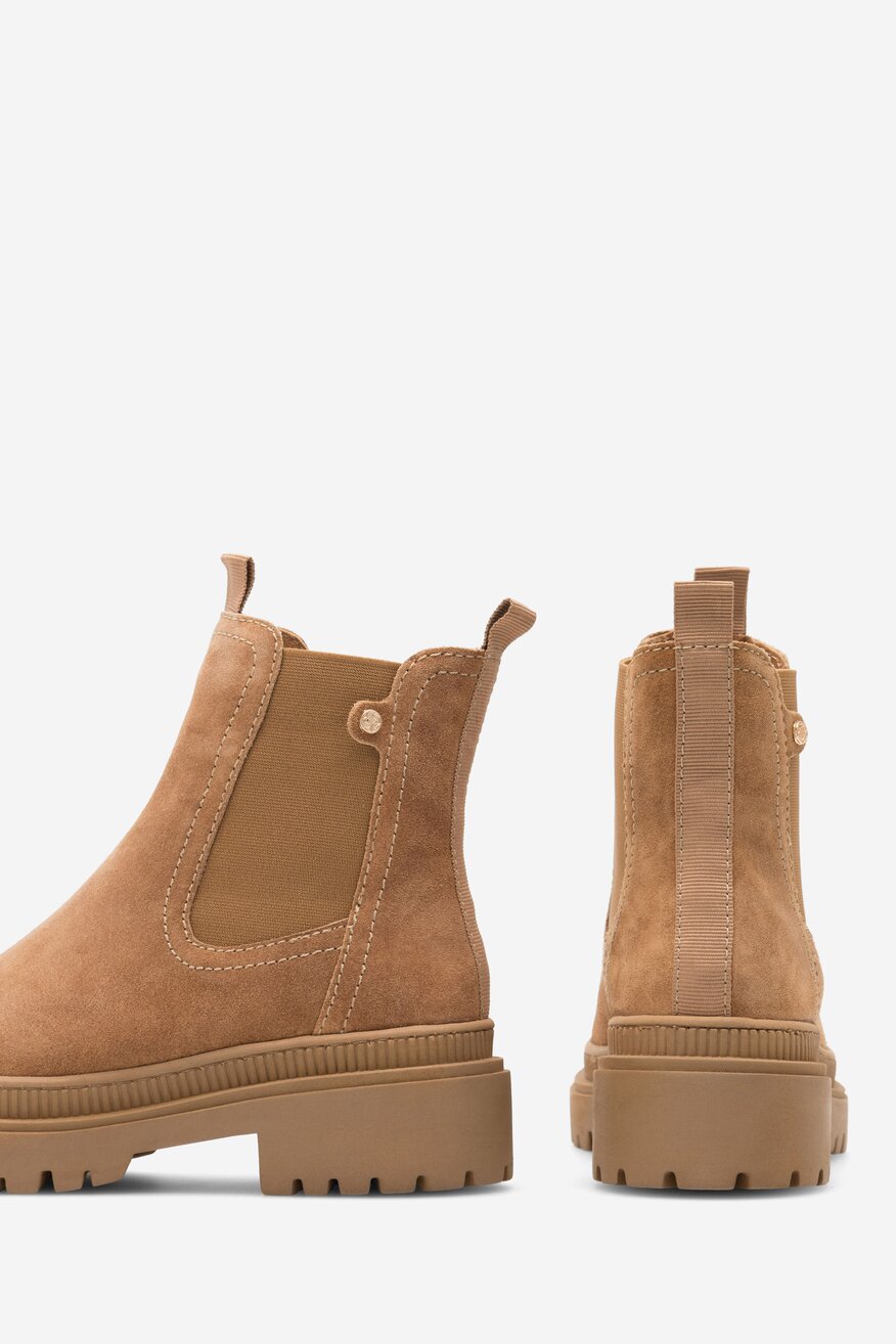 
                Lasocki - Skórzane botki - 5904862922867