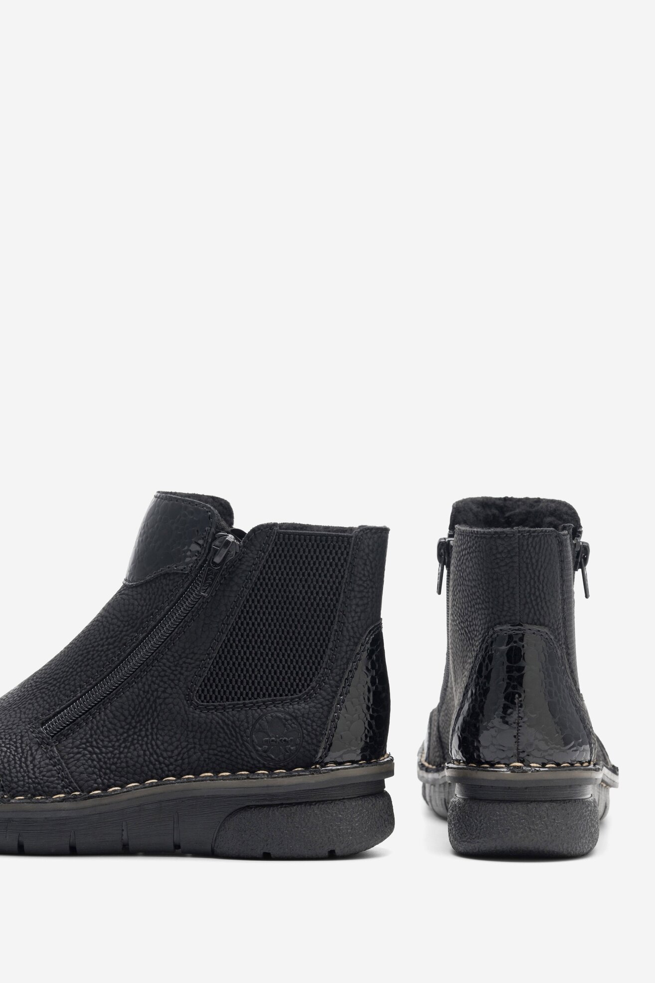 Боти Rieker 73355-00 ЧЕРЕН