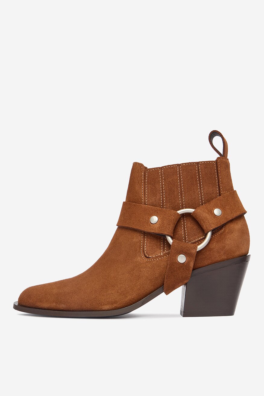 Botki Badura EO-CLEO-501-25 Beżowy ciemny - 5906751396193