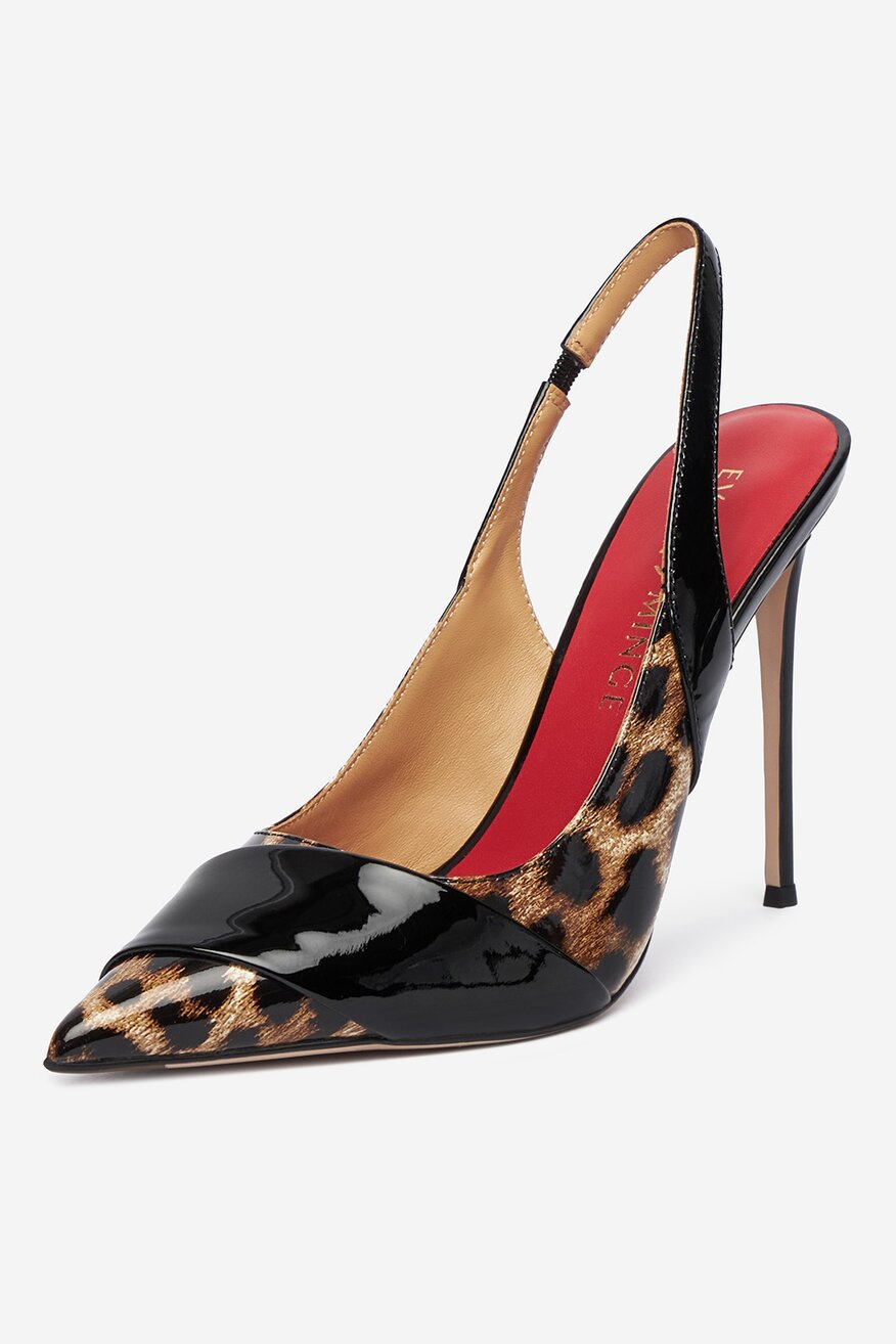 Pantofi cu toc EVA MINGE MARO - 5906751284957