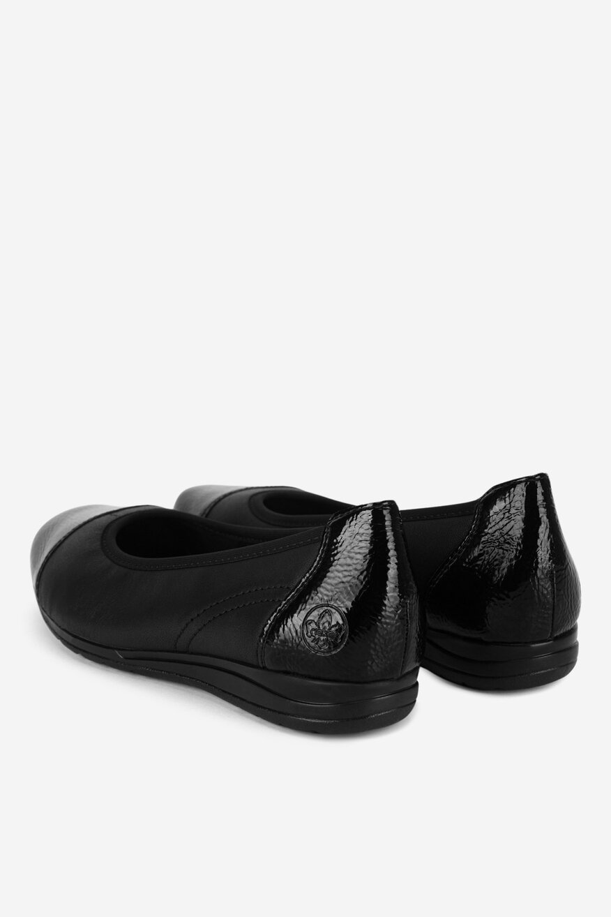 Rieker - Baleriny skórzane - 2230062958065