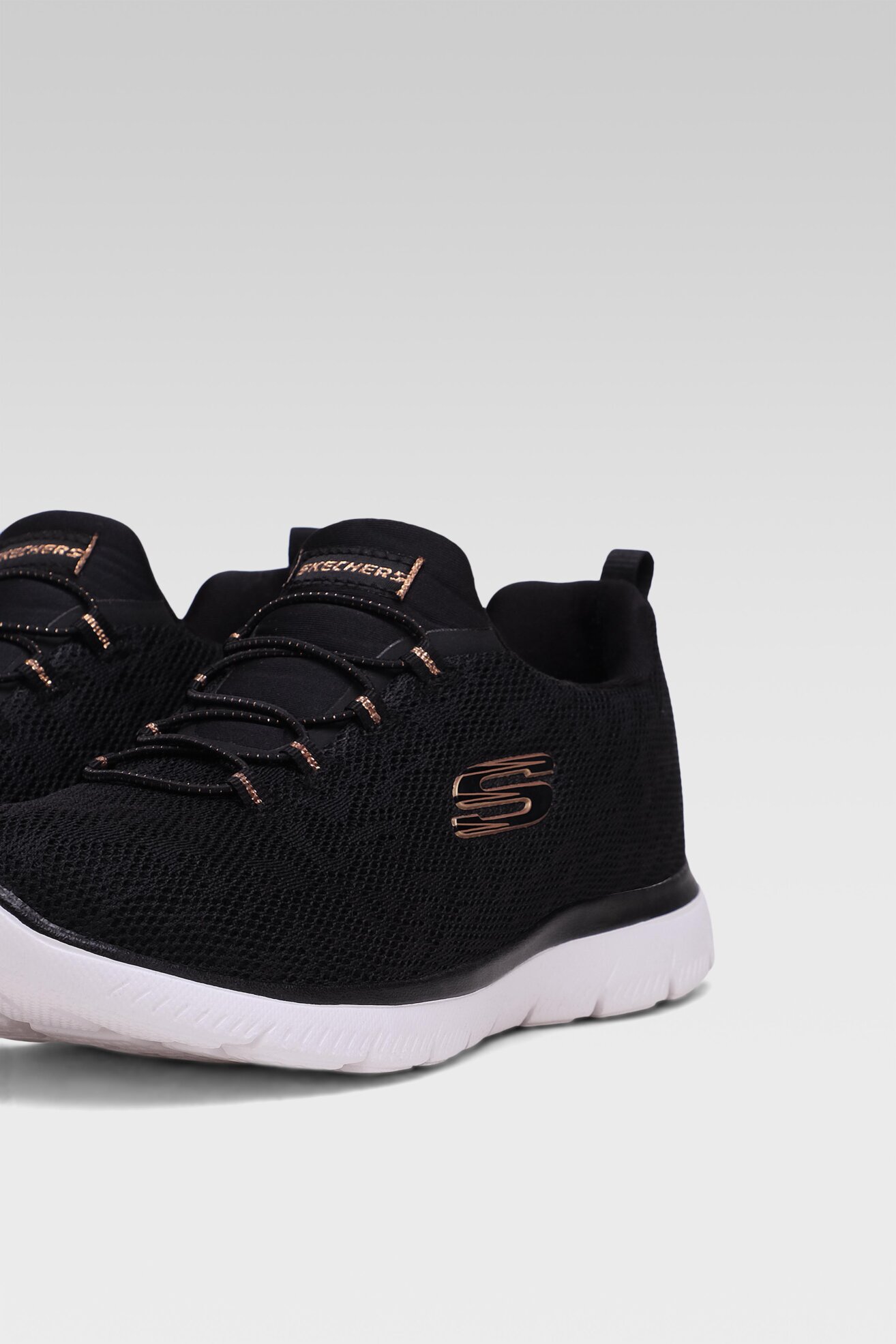 Obuwie sportowe Skechers 149037 BKRG Czarny