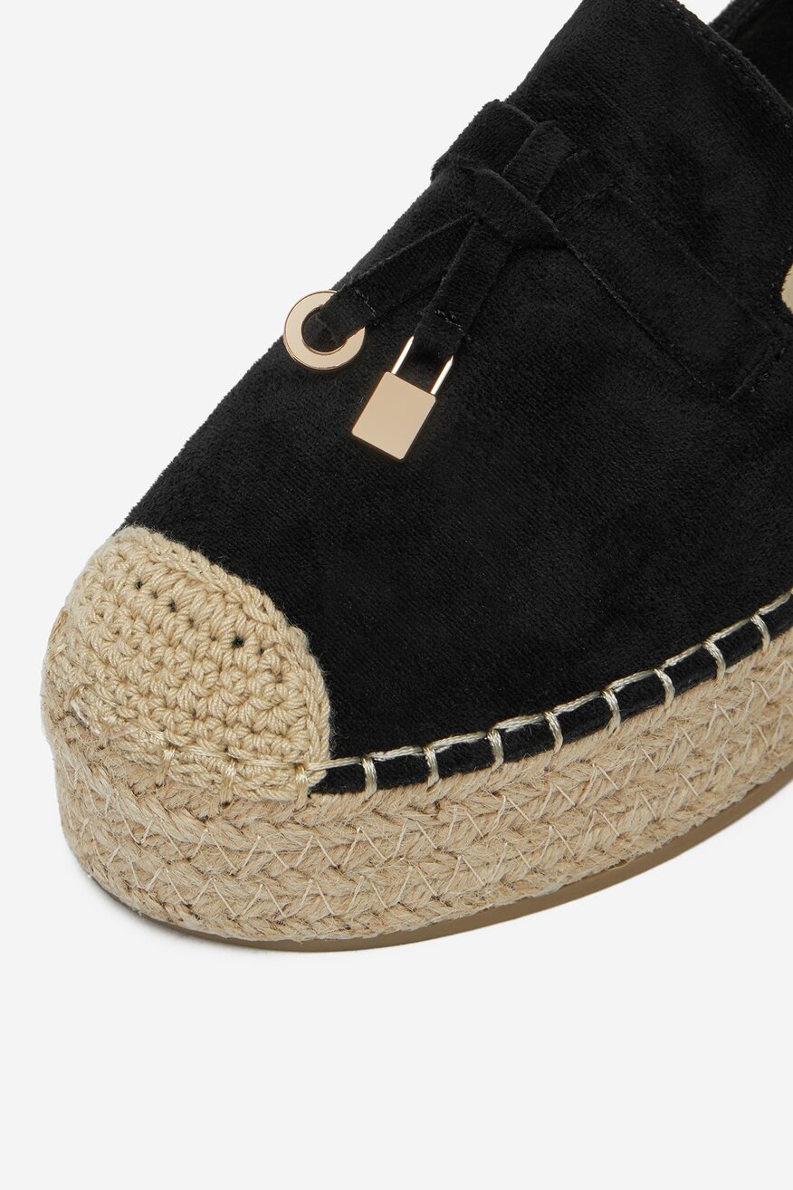 Espadrilky Jenny ČERNÁ - 5904862314846