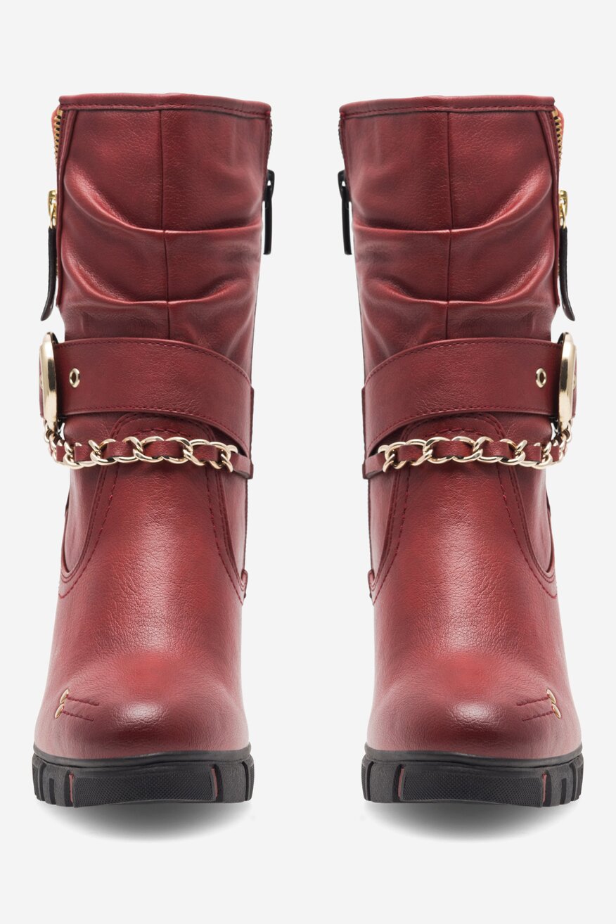 
                Ботуши Mustang ЧЕРВЕН - 5905588861324