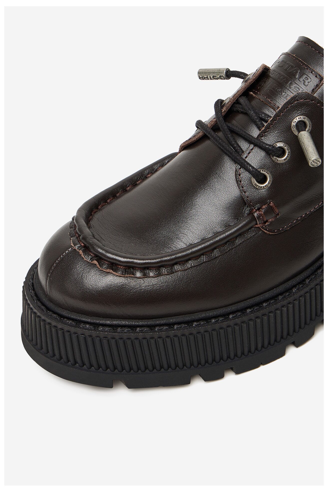 Félcipő G-STAR RAW EO-ELIF-9010-25 SÖTÉTBARNA