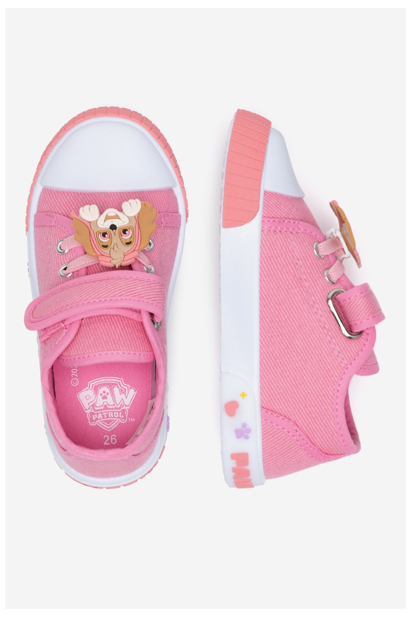 Vászoncipő Paw Patrol CM-SS25-318PAW RÓZSASZÍN