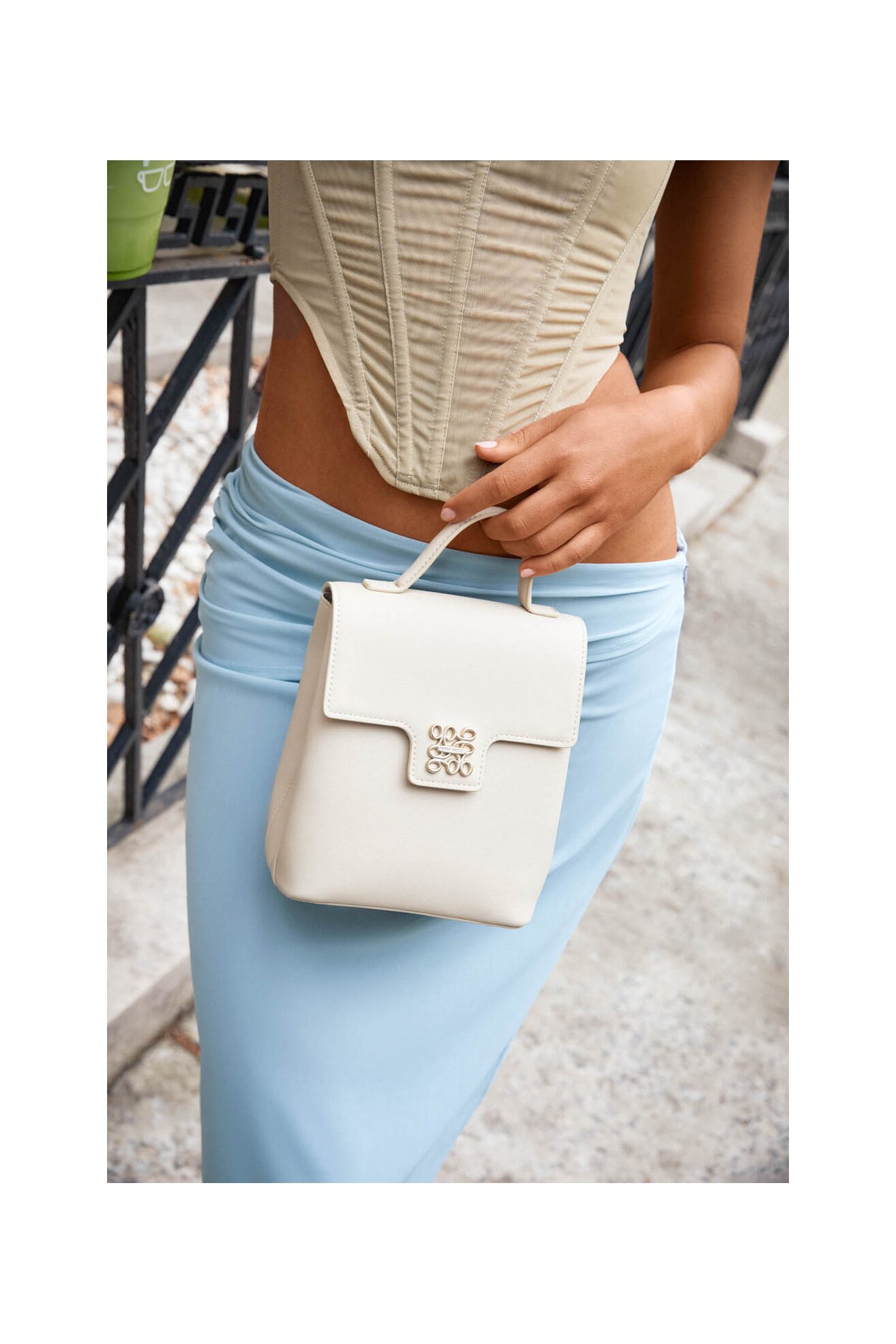 Plecak NINE WEST LX20006 Beżowy