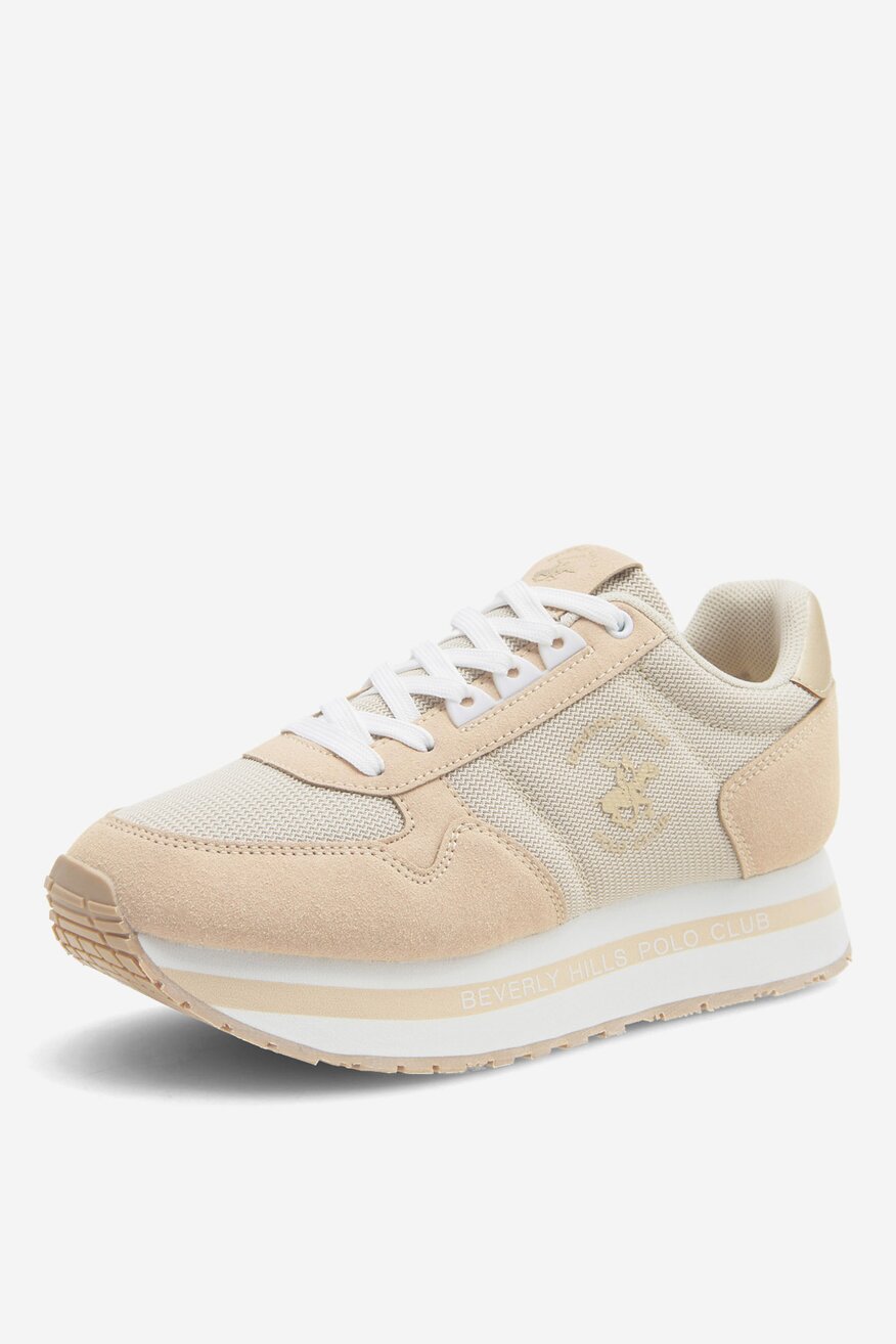 Sportovní obuv Beverly Hills Polo Club BÉŽOVÁ - 5905588506324