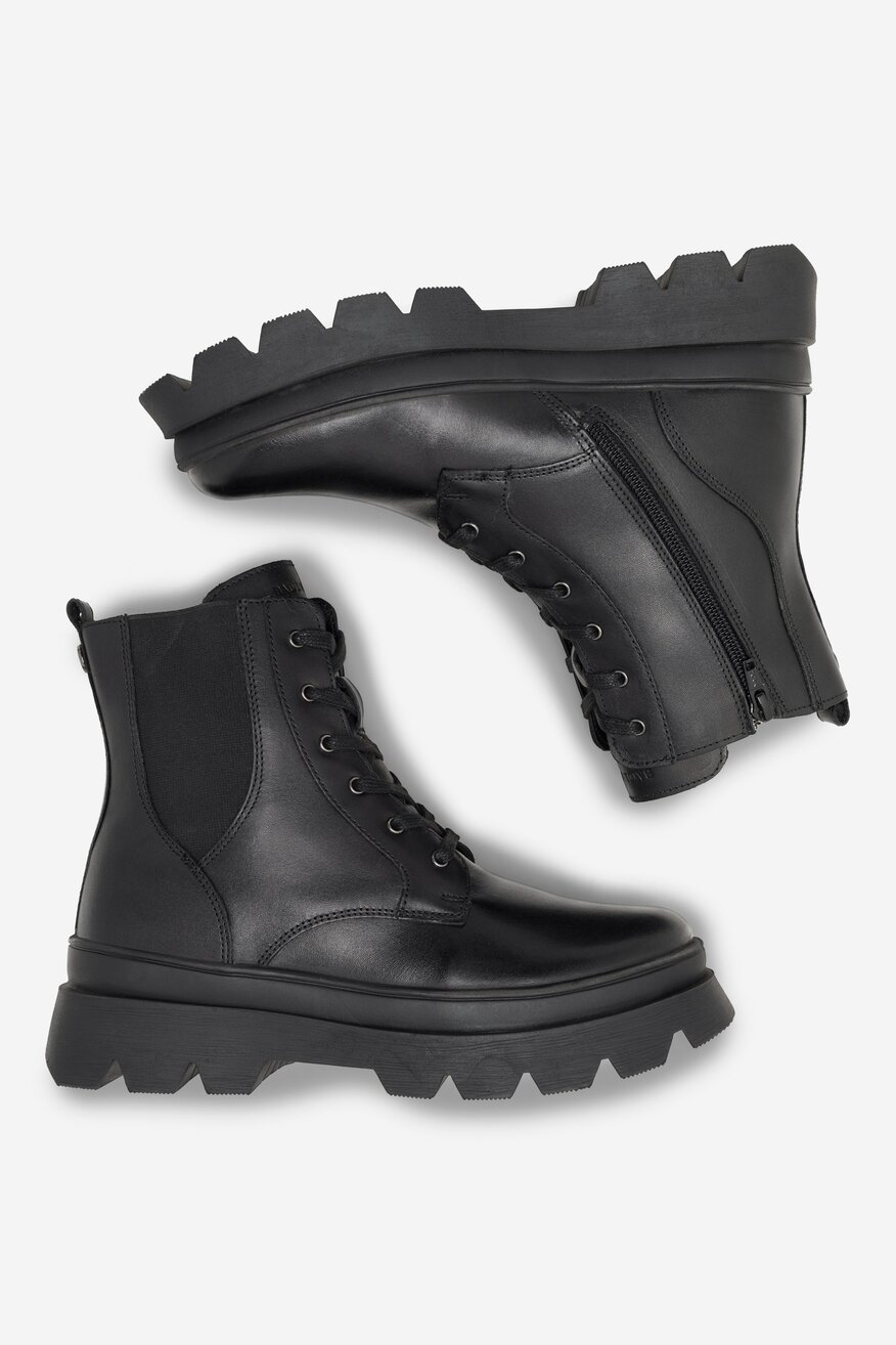 
                Badura - Trzewiki skórzane ocieplane - 5905588218715