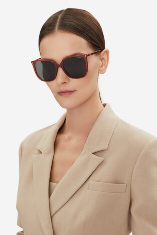 Ženske sunčane naočare Polaroid PLD 6218/S/X TAMNO NARANDŽASTA