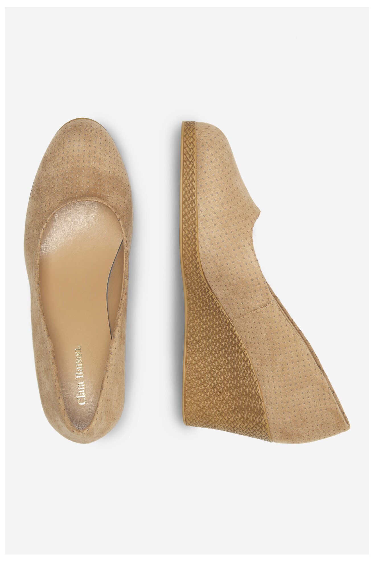 Напівчеревик Clara Barson WYL3760-2 БЕЖЕВИЙ