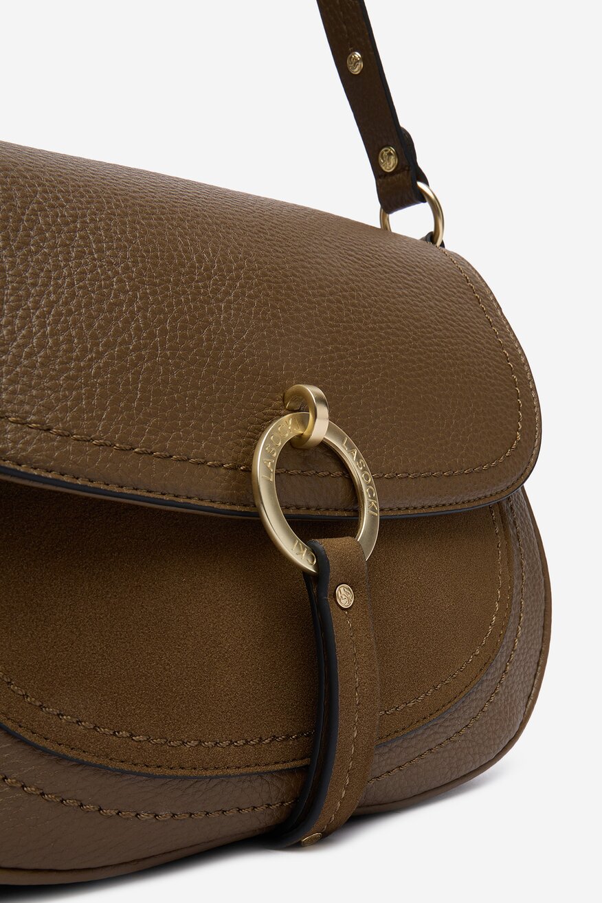 
                Lasocki - Średnia torebka saddle - 5906751403013