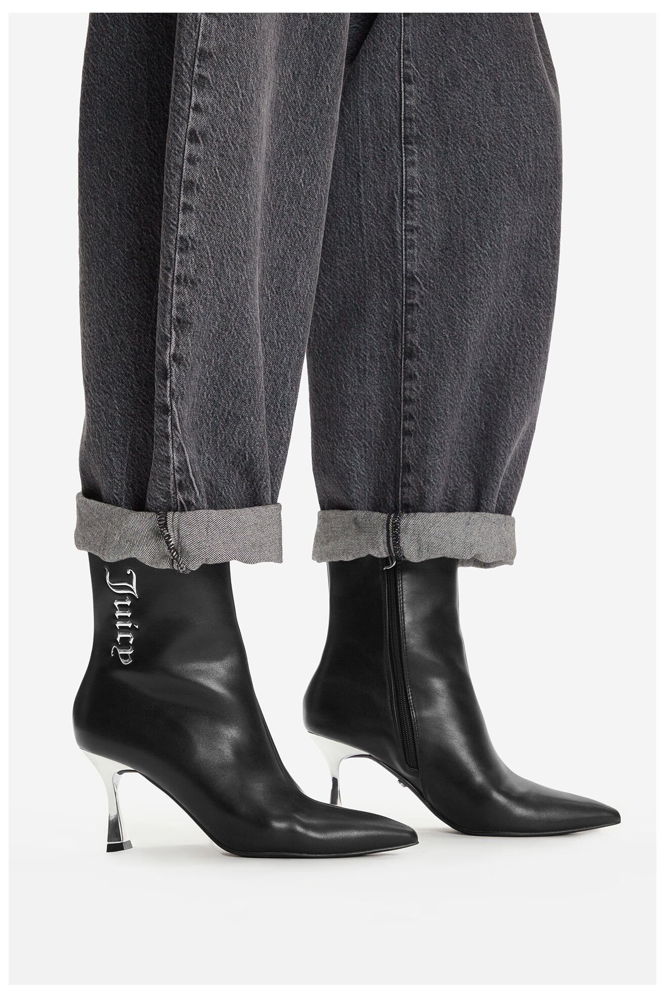 Bokacsizma Juicy Couture EO-R24SS94664 FEKETE