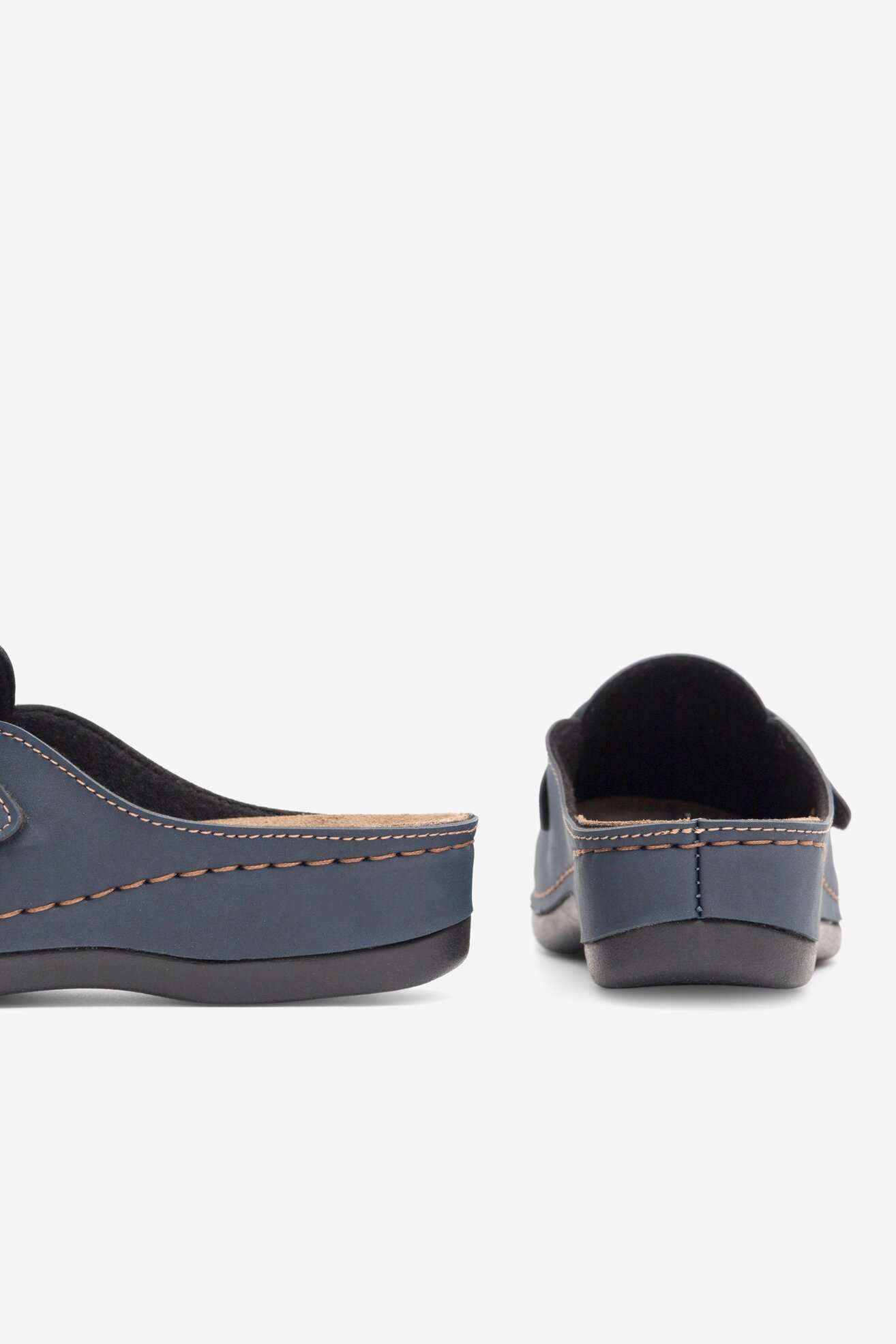 Klapki Inblu 06D7RY02 Granatowy