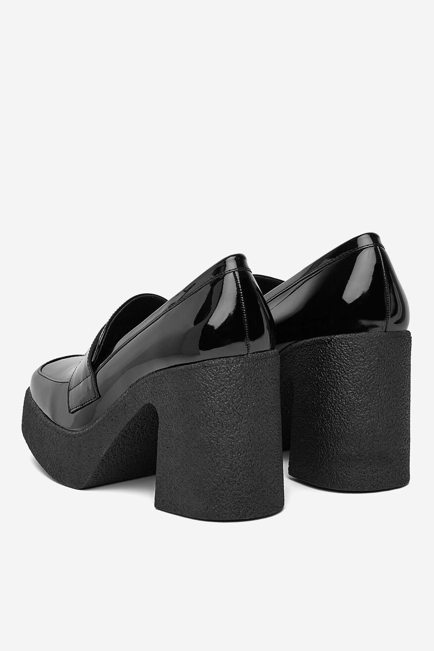DeeZee - Loafersy na obcasie - 5904410916157