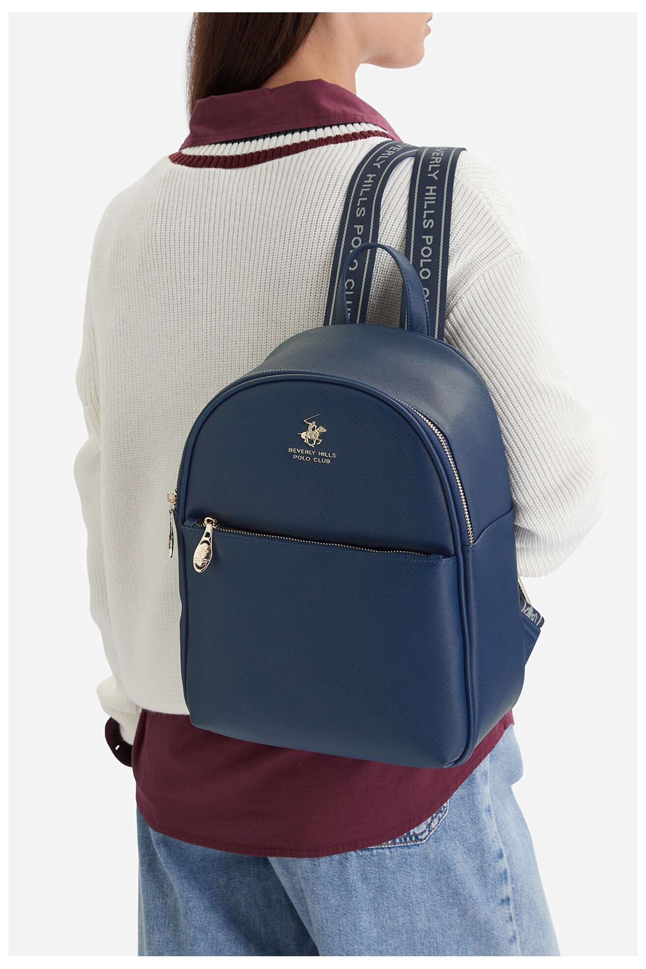 Hátizsák Beverly Hills Polo Club CEO-BHPC-L-004-09 SÖTÉTKÉK