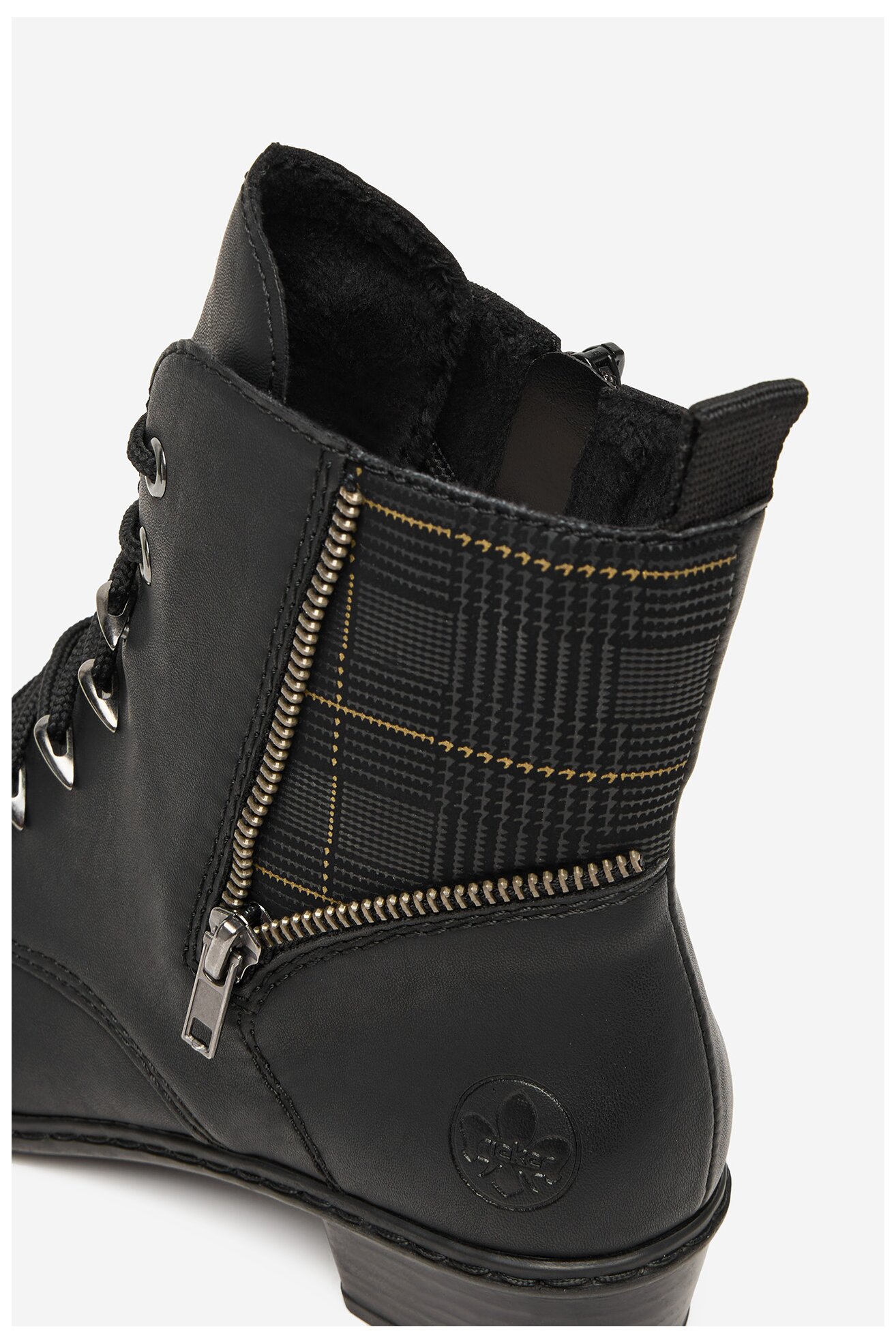 Bocanci Rieker Y0700-01 NEGRU