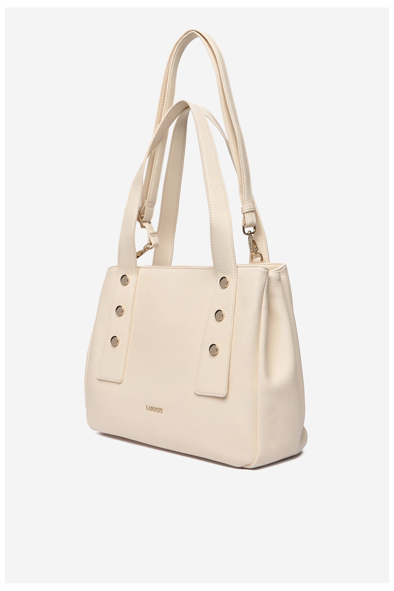 Дамска чанта Lasocki CEO-LSK-L-011-09 СЛОНОВА КОСТ