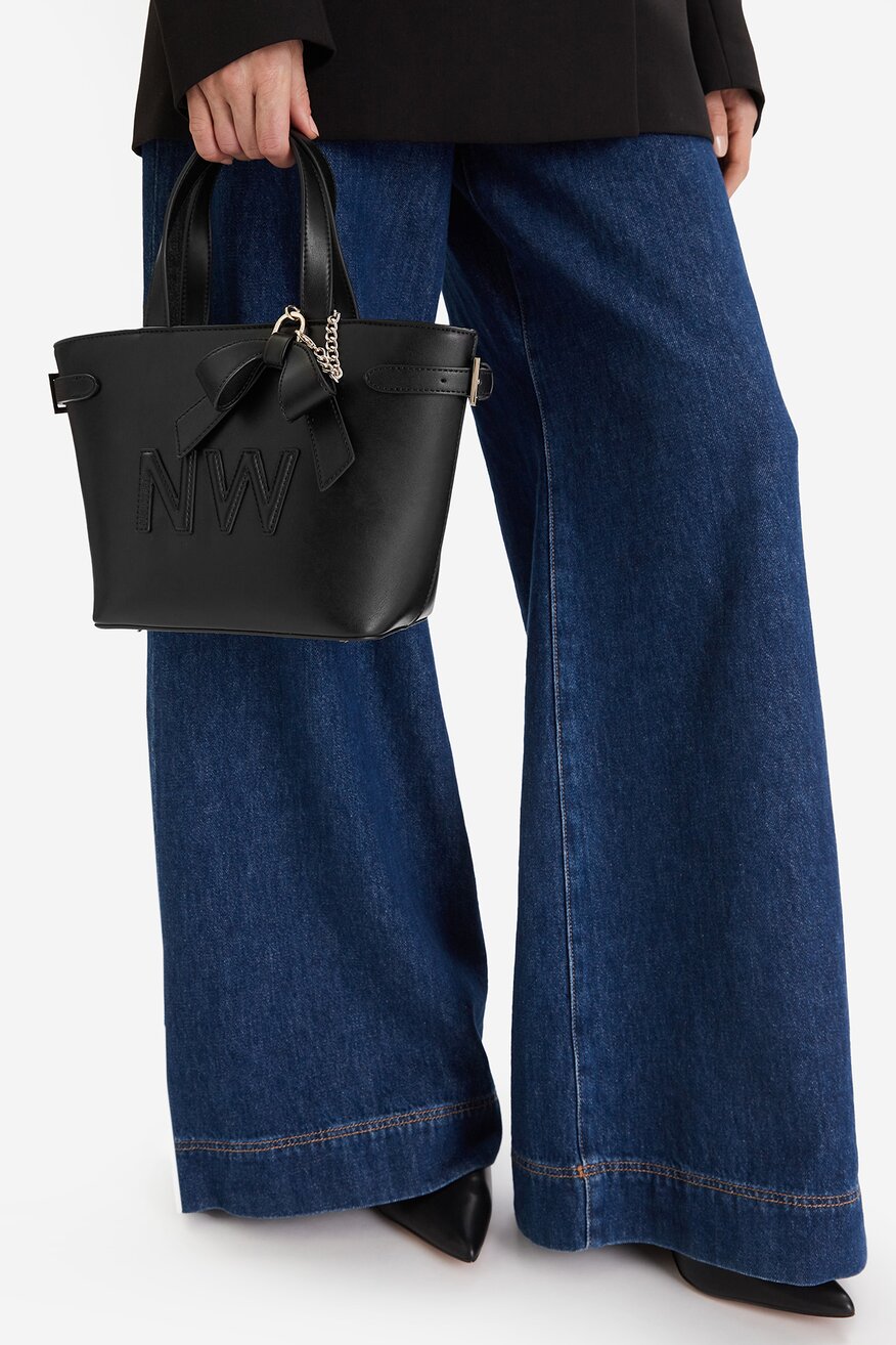 Дамска чанта NINE WEST ЧЕРЕН - 5906751545225