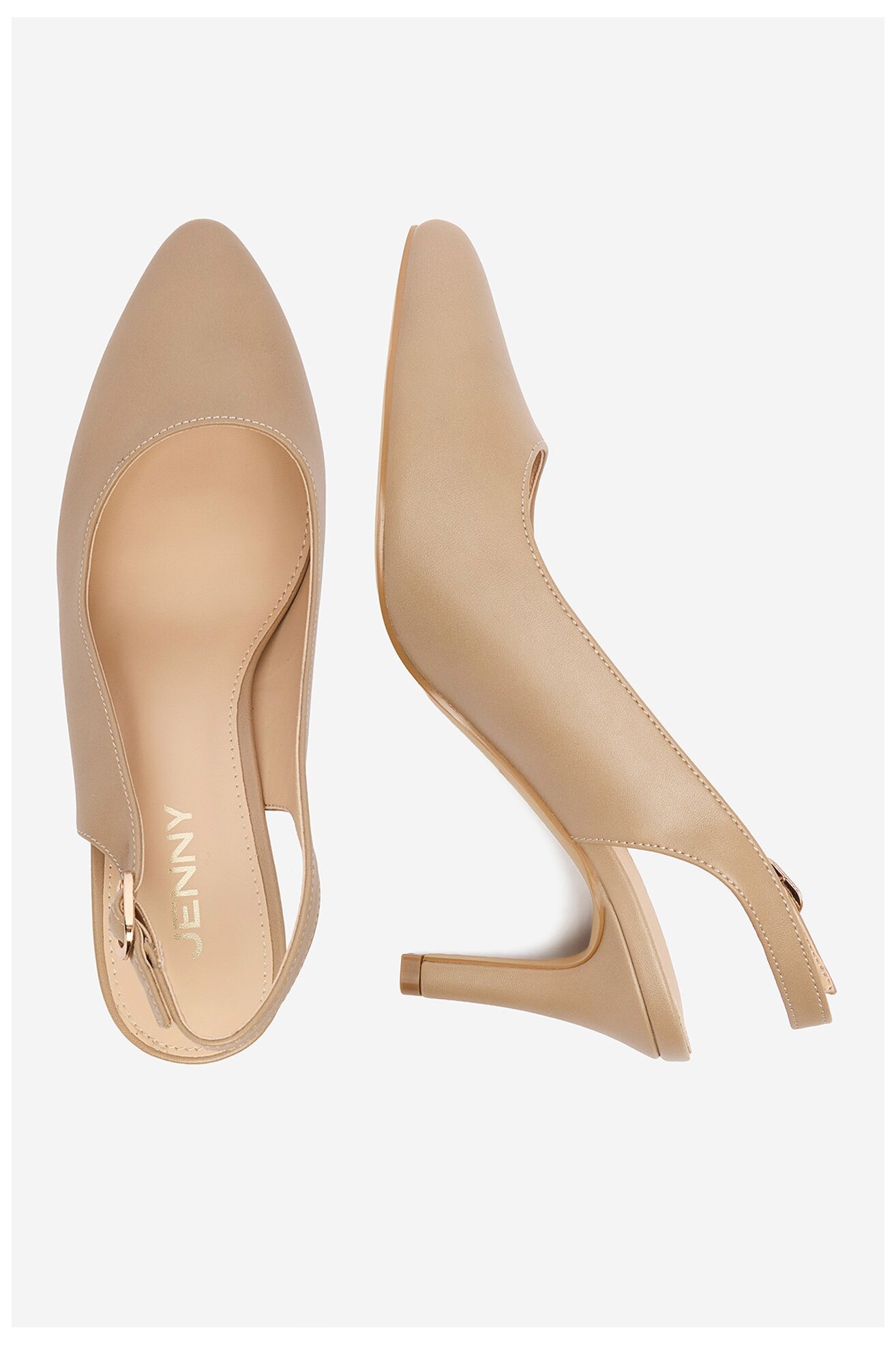 Елегантни обувки Jenny CEO-WYL3438-5 БЕЖОВ