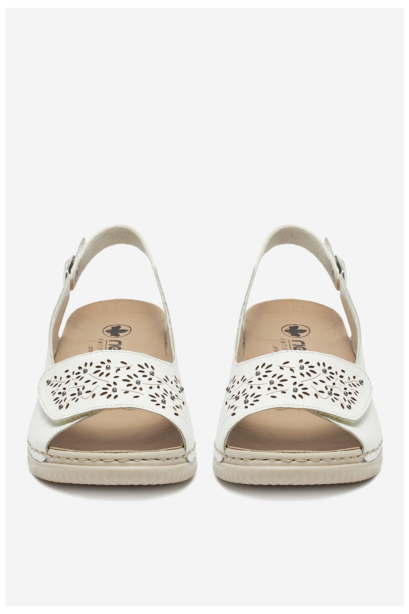 Szandál Rieker V7450-80 FEHÉR