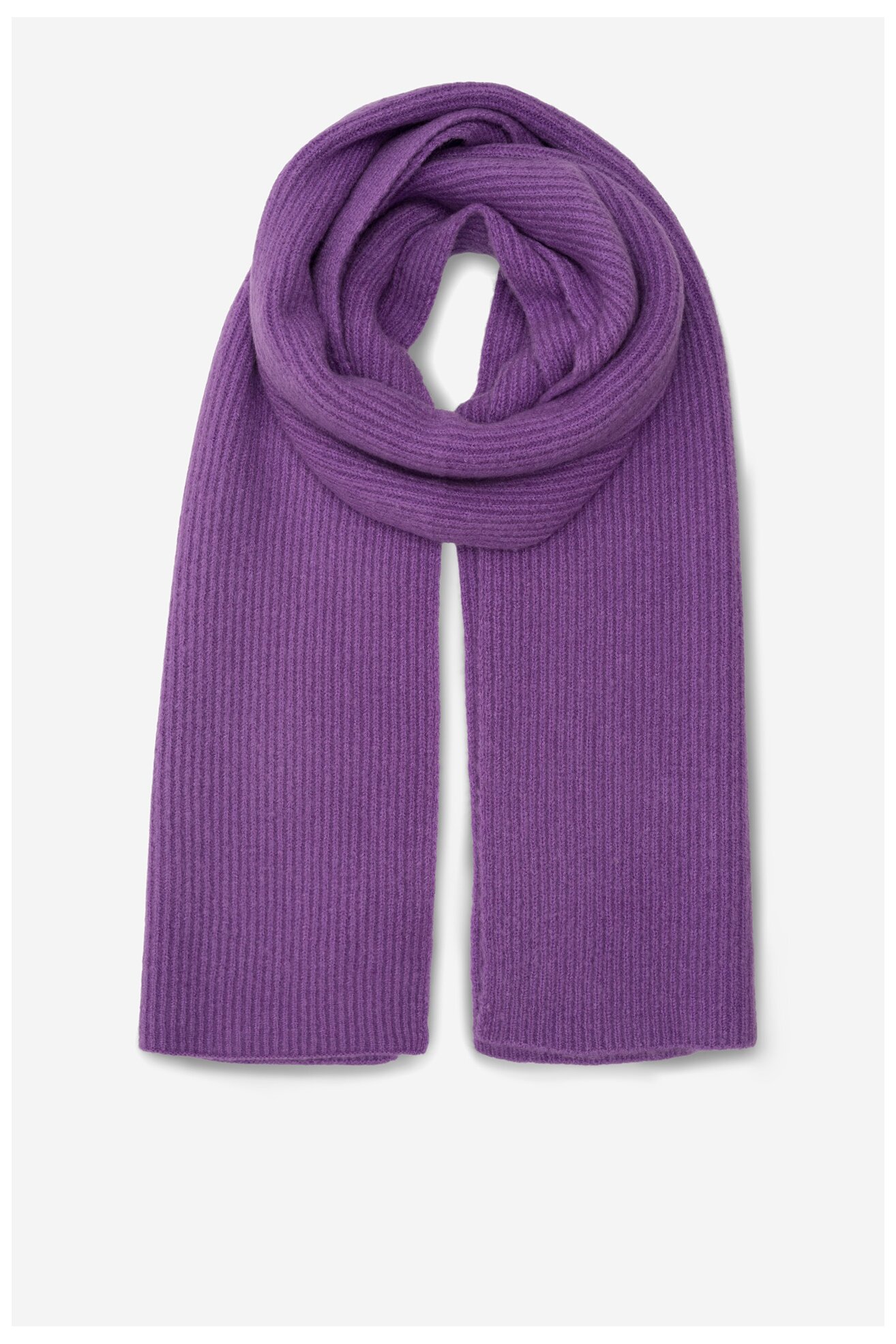 Szalik damski DeeZee 9W4-001-AW23 Fioletowy