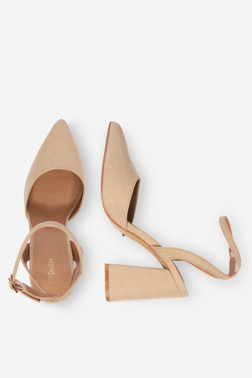 Czółenka DeeZee CEO-CD25-039-1 Beżowy - 5906751714638