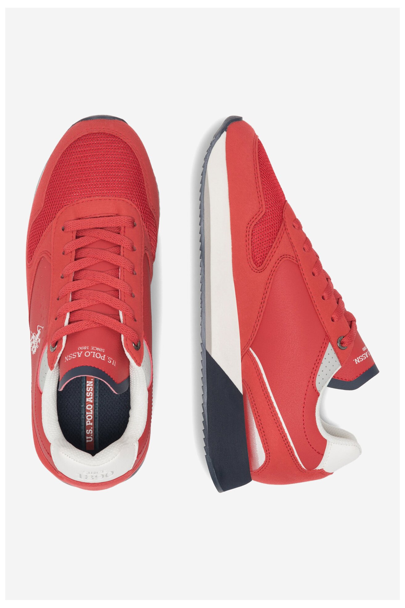 Tornacipő U.S. POLO ASSN. NOBIL003G PIROS