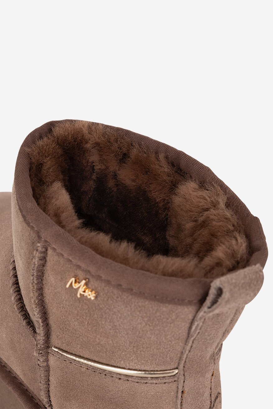 Kotníková obuv Mexx HNĚDÁ - 5905588940418