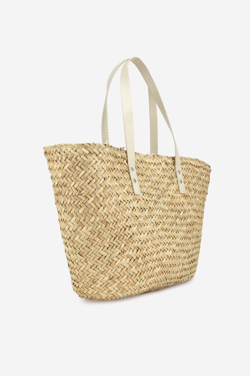 
                DeeZee - Torebka duża shopper pleciona - 5905588601715