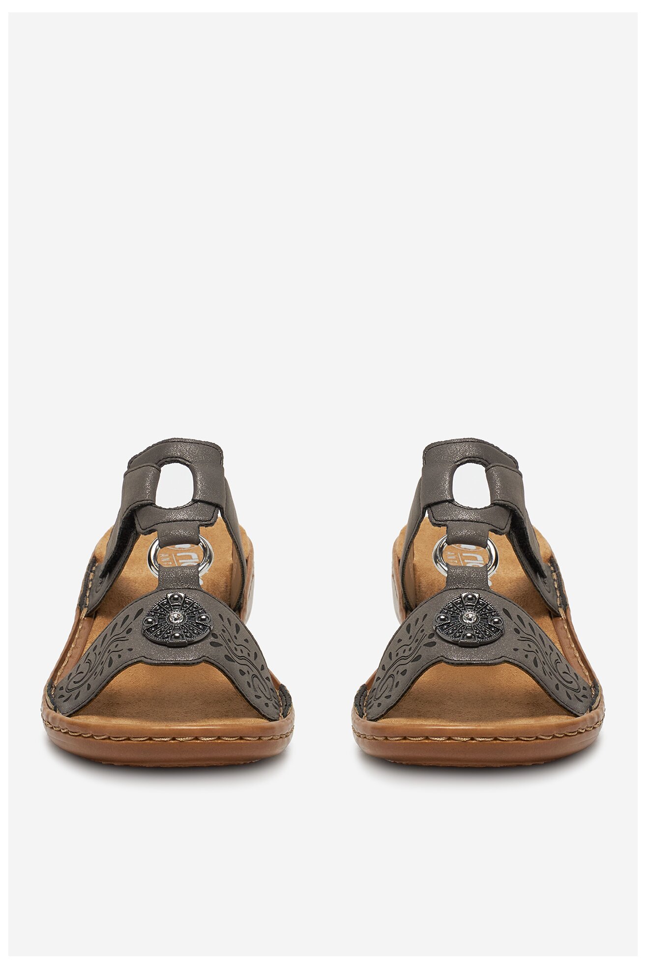 Șlapi Rieker 608K1-45 GRI