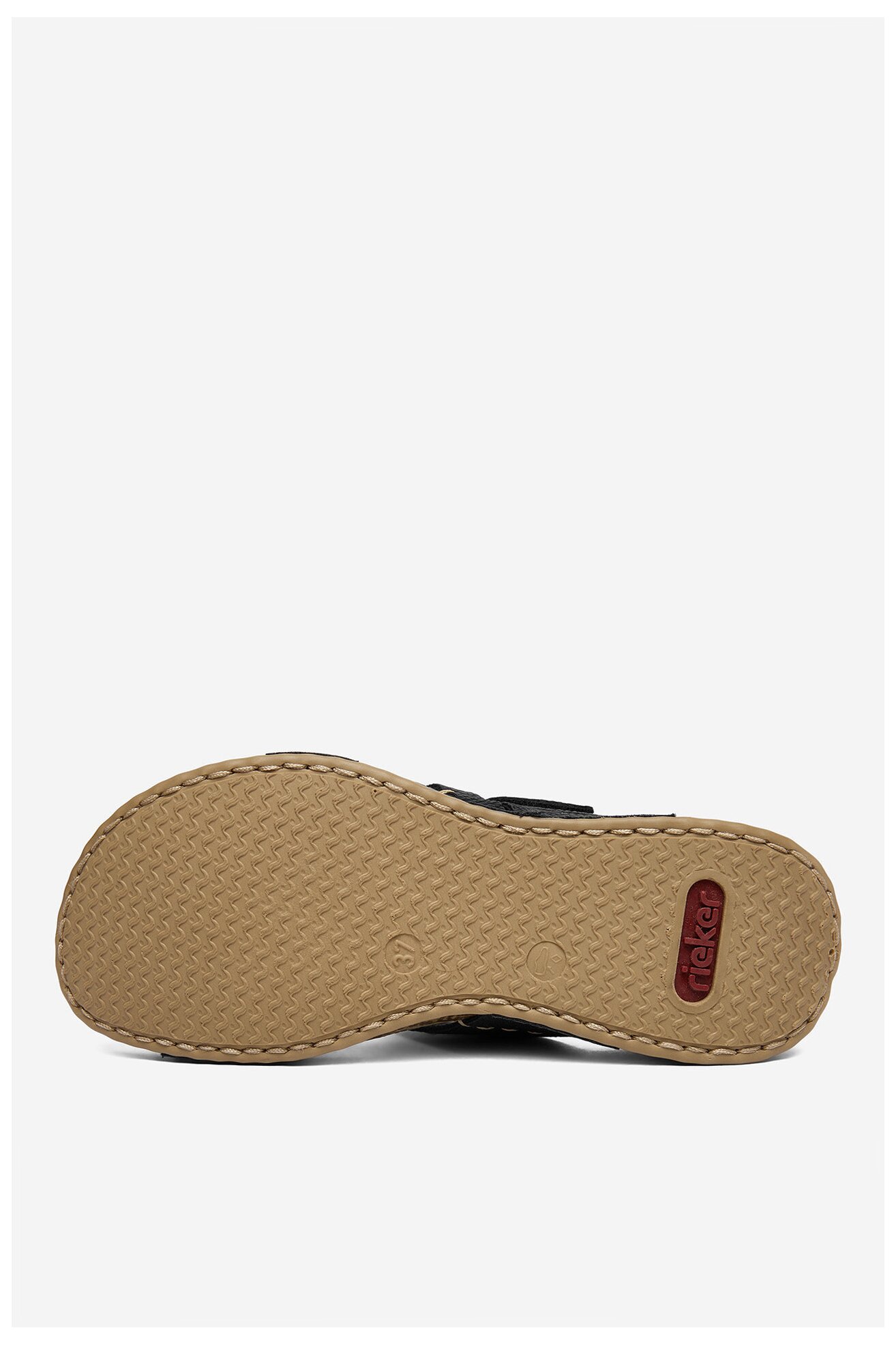 Klapki Rieker 61150-01 Czarny