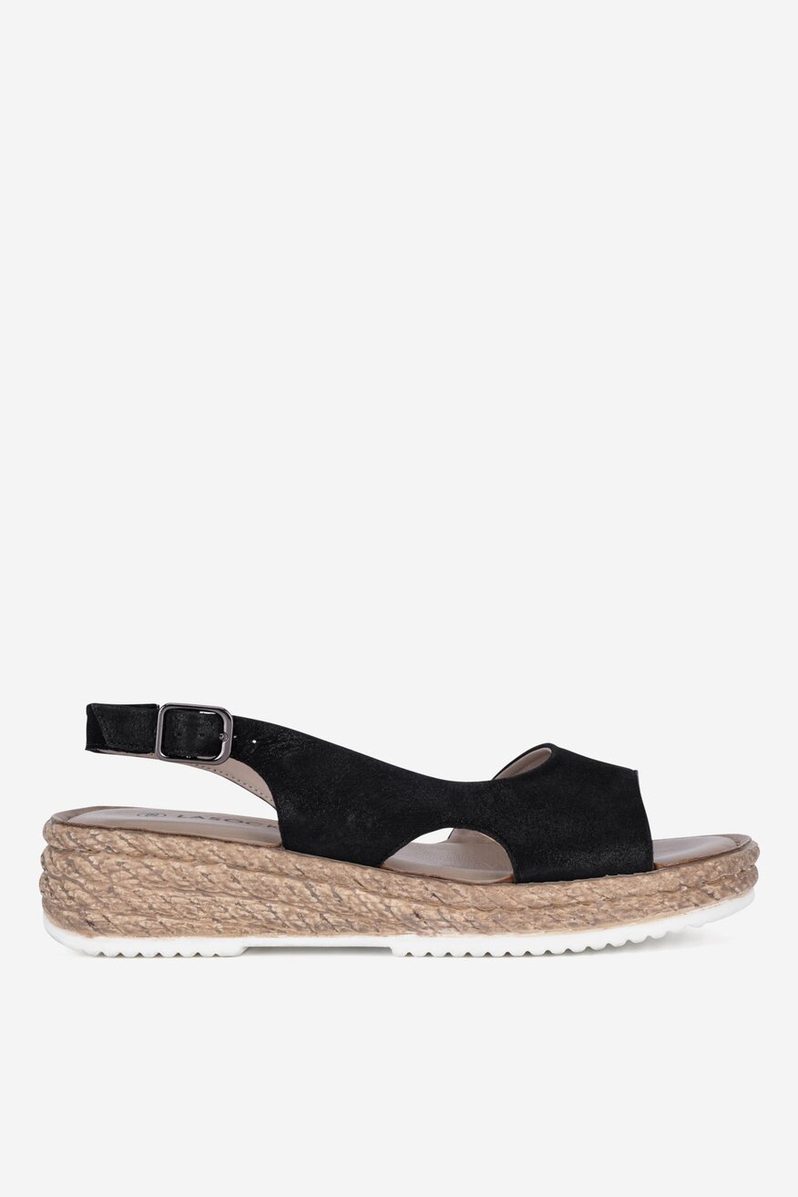 
                Lasocki - Sandały na koturnie - 5905588615835