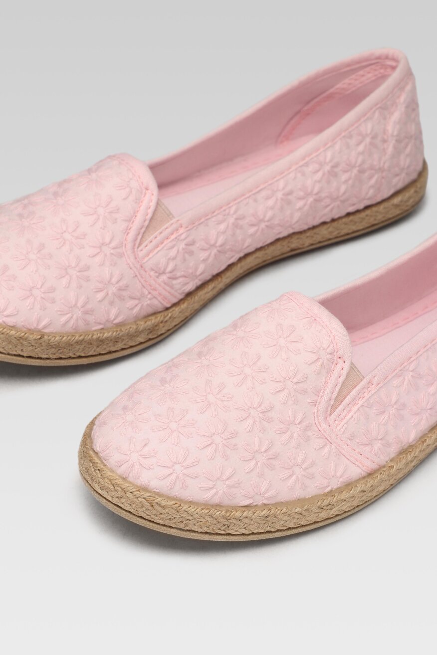 
                Jenny Fairy - Espadryle boho różowe - 5903698440163