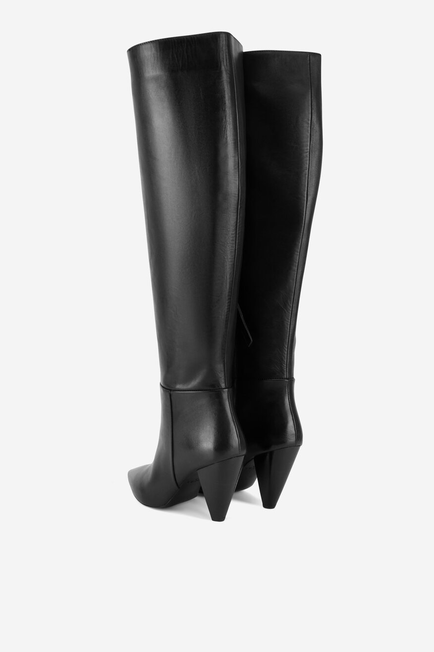 Badura - Kozaki skórzane - 5905588828440