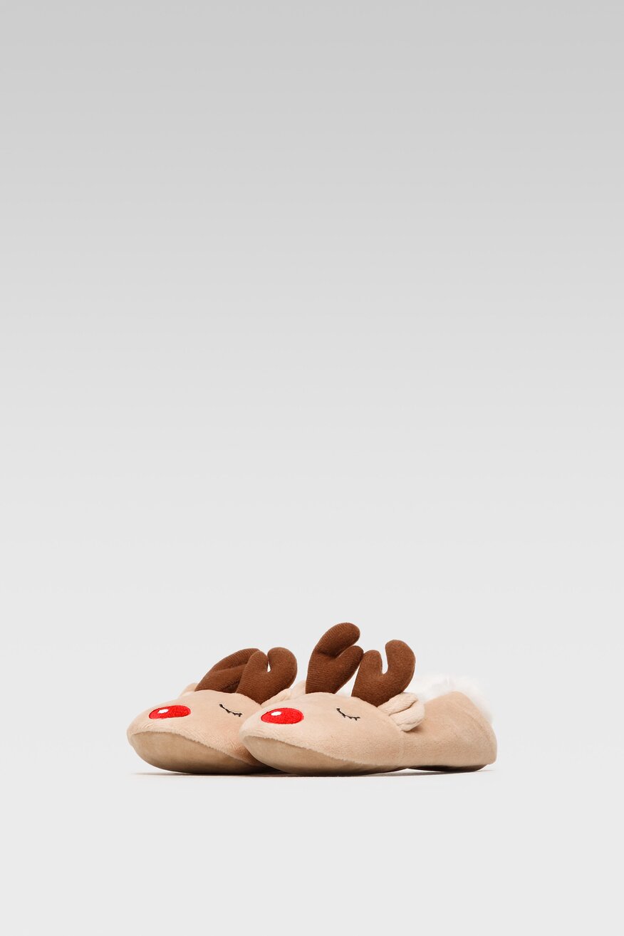 Action Boy - Kapcie świąteczne ocieplane - 5904862003702