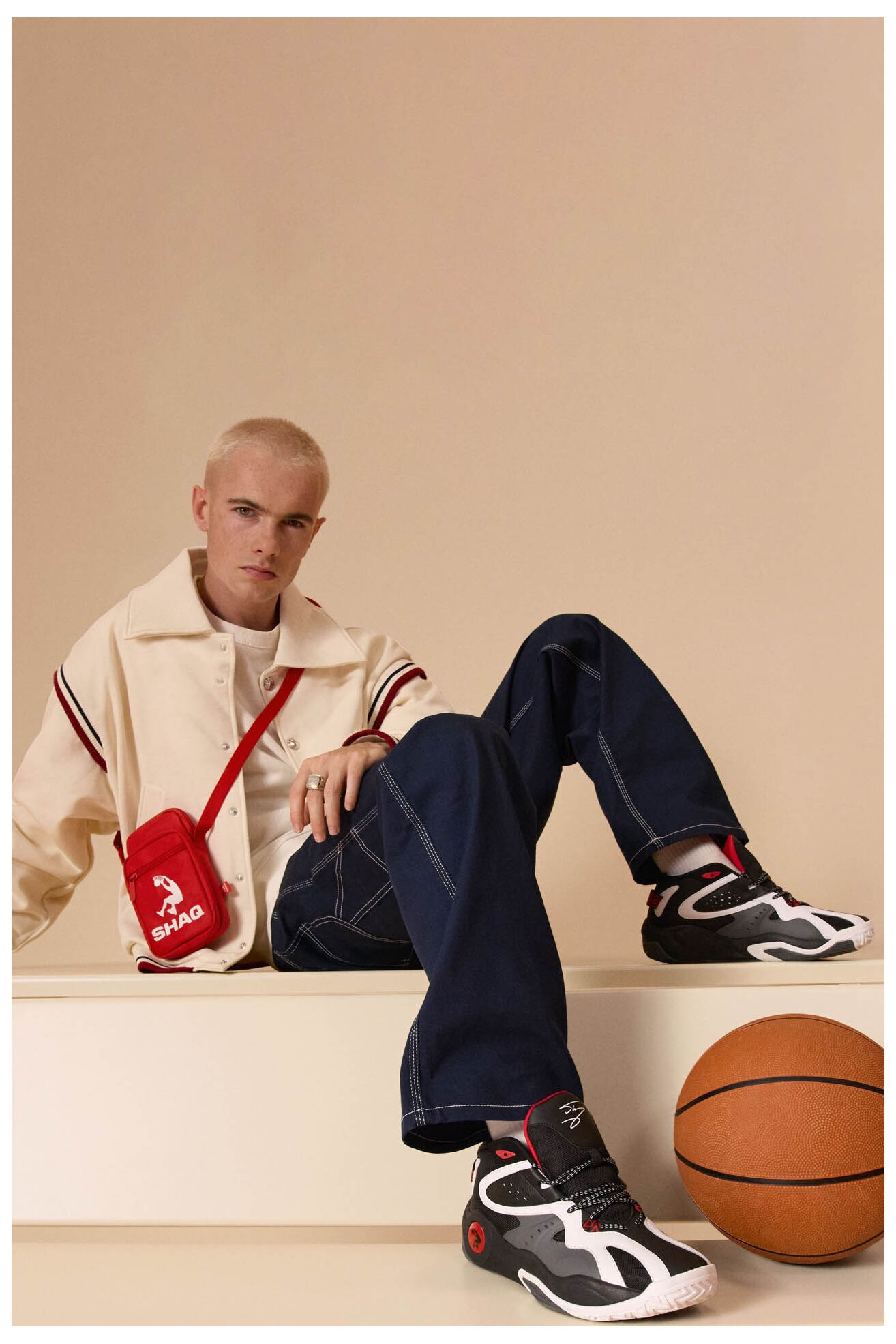 Obuwie sportowe SHAQ SHAQNOTIX AQ95008M-BWR Czarny