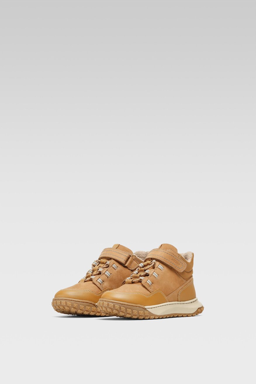 Lasocki Young - Skórzane trzewiki brązowe - 5904862388816